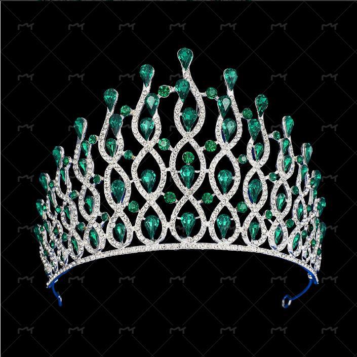 Luxurious Baroque Bridal Crown For Wedding And Princess Pageant_voghion.com