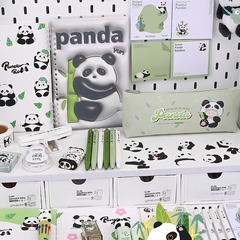 創意文具套裝熊貓學習文具大禮包六一開學期末禮物學生獎品禮品