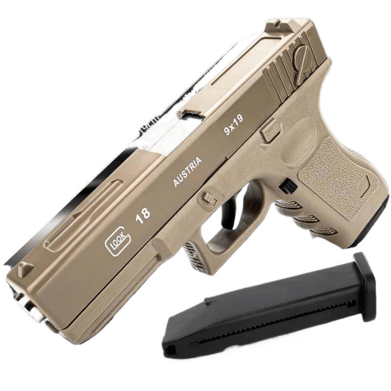 新しいグロック黄河ピストルシューティングゲームソフト弾丸銃コルト CS チキンシミュレーション減圧おもちゃギフトボックス|undefined