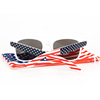 Export Independence Day American Flag Glasses Mi Nail Factory customized gift promotion sunglasses FDA