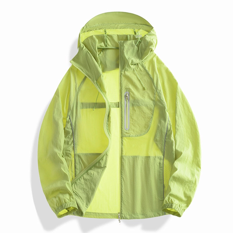 Новая летняя уличная солнцезащитная одежда для пар, тонкая дышащая водоотталкивающая одежда из ледяного шелка с защитой от УФ-лучей, спортивная одежда для рыбалки