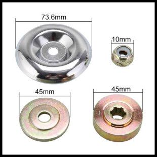 Factory lawn mower accessories working head accessories fixed blade upper and lower gasket protective cover counter nut