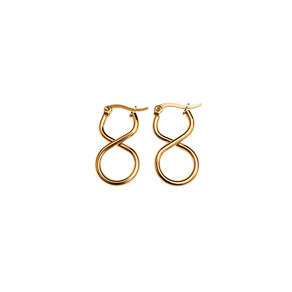 Aretes de acero inoxidable de moda transfronteriza aretes de acero inoxidable de acero de titanio simplista para mujeres aretes de acero de titanio para baño accesorios de orejas al por mayor