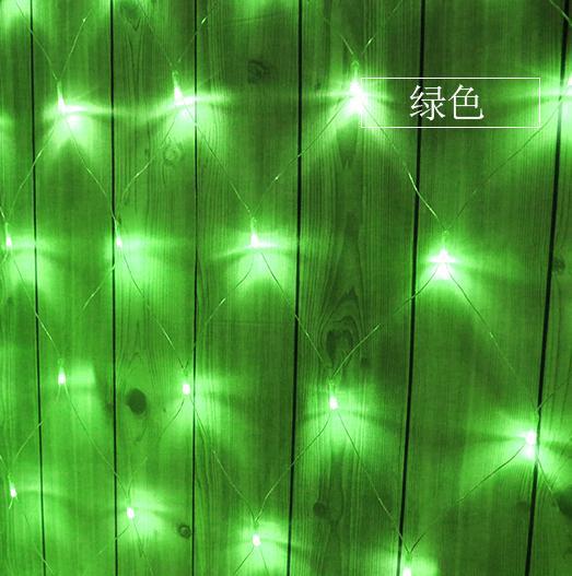 Transfronterizo luz neta LED intermitente luz de la secuencia de luz baja tensión 24V Solar al aire libre pesca neta luz césped vacaciones luz decorativa