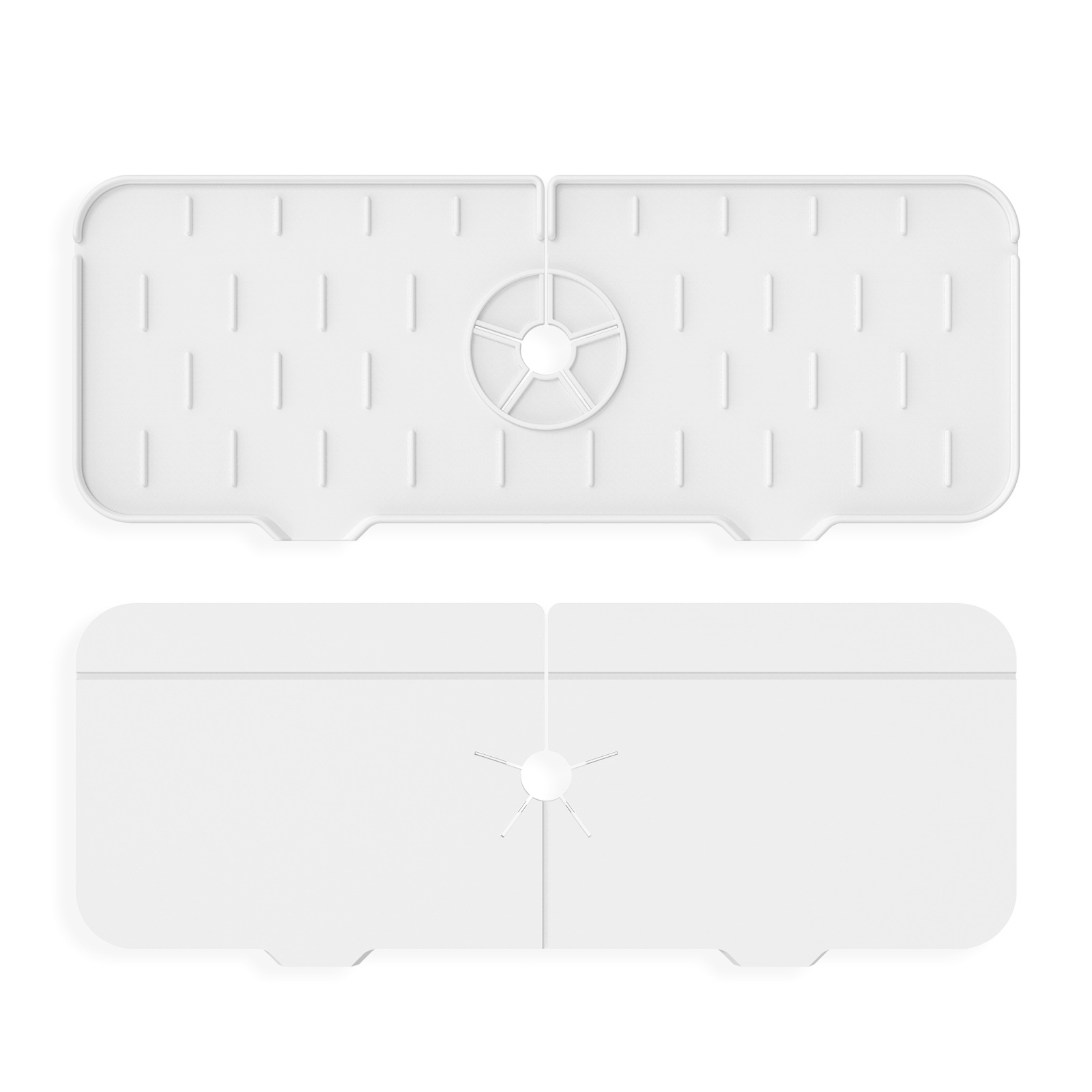 Nuevo grifo de silicona, almohadilla a prueba de salpicaduras, almohadilla de drenaje de grifo, almohadilla de grifo de baño de cocina, tamaño grande, mediano y grande