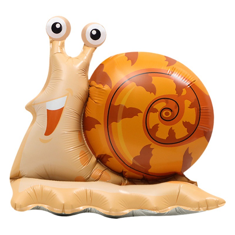 Decoración de fiesta Decoración Accesorios de fotografía globo de juguete 4D tridimensional de pie pequeño animal de dibujos animados forma globo de película de aluminio