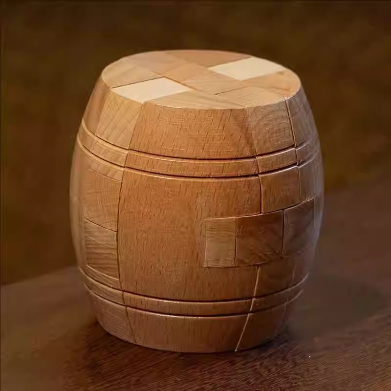 Bloques de construcción de estructura de espiga y espiga de bloqueo de barril de vino