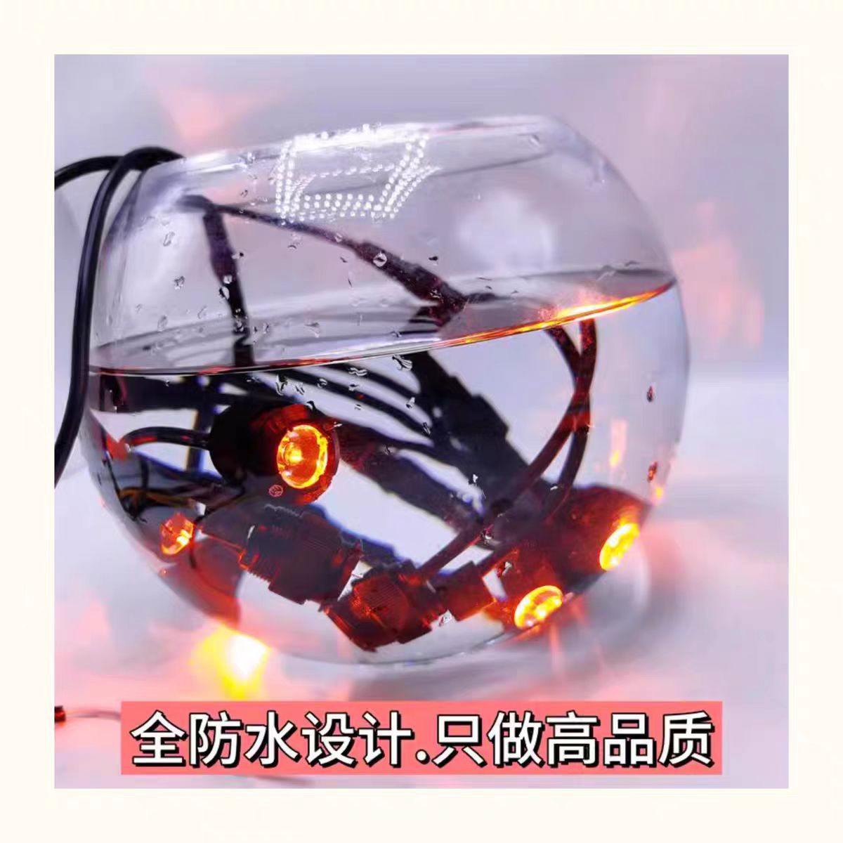 Car modification universal eagle eye light daytime running light bright waterproof high power LED daytime running light turn yellow light