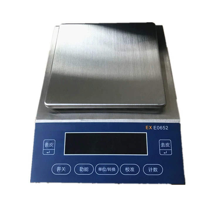 Шанхайские взрывозащищенные весы 3 кг, взрывозащищенные весы 0,01 г Взрывозащищенные весы 2 кг EX-E0652 Взрывозащищенные электронные весы