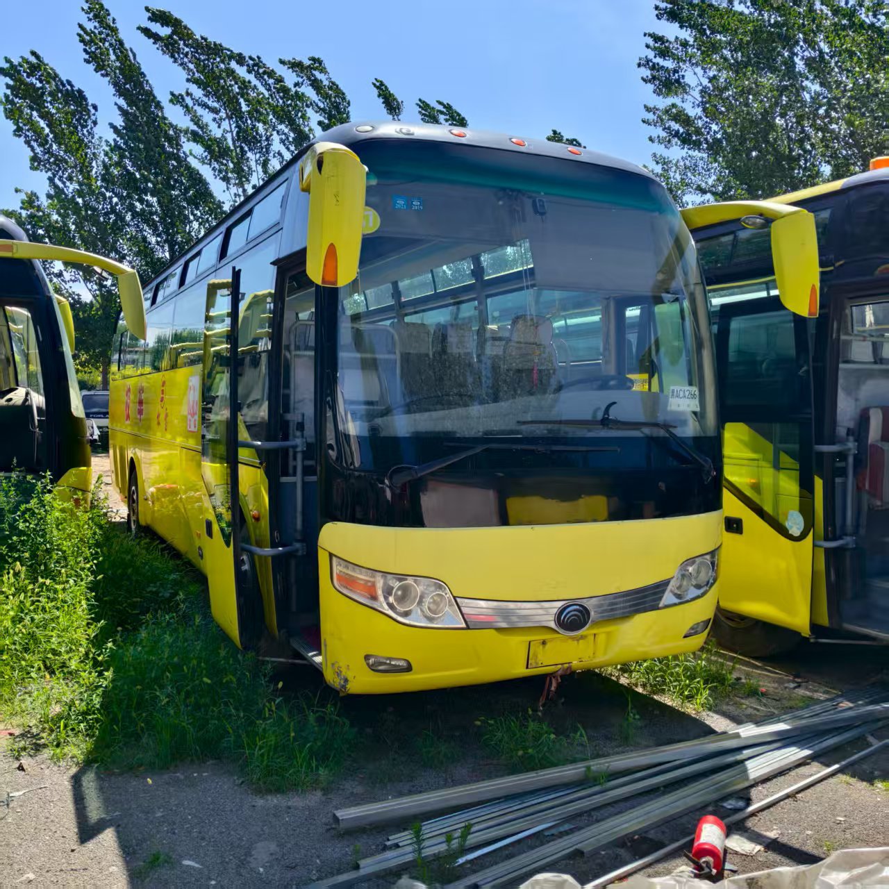 外贸 50座大巴客车 公路燃油版 23座60座 商务大巴车