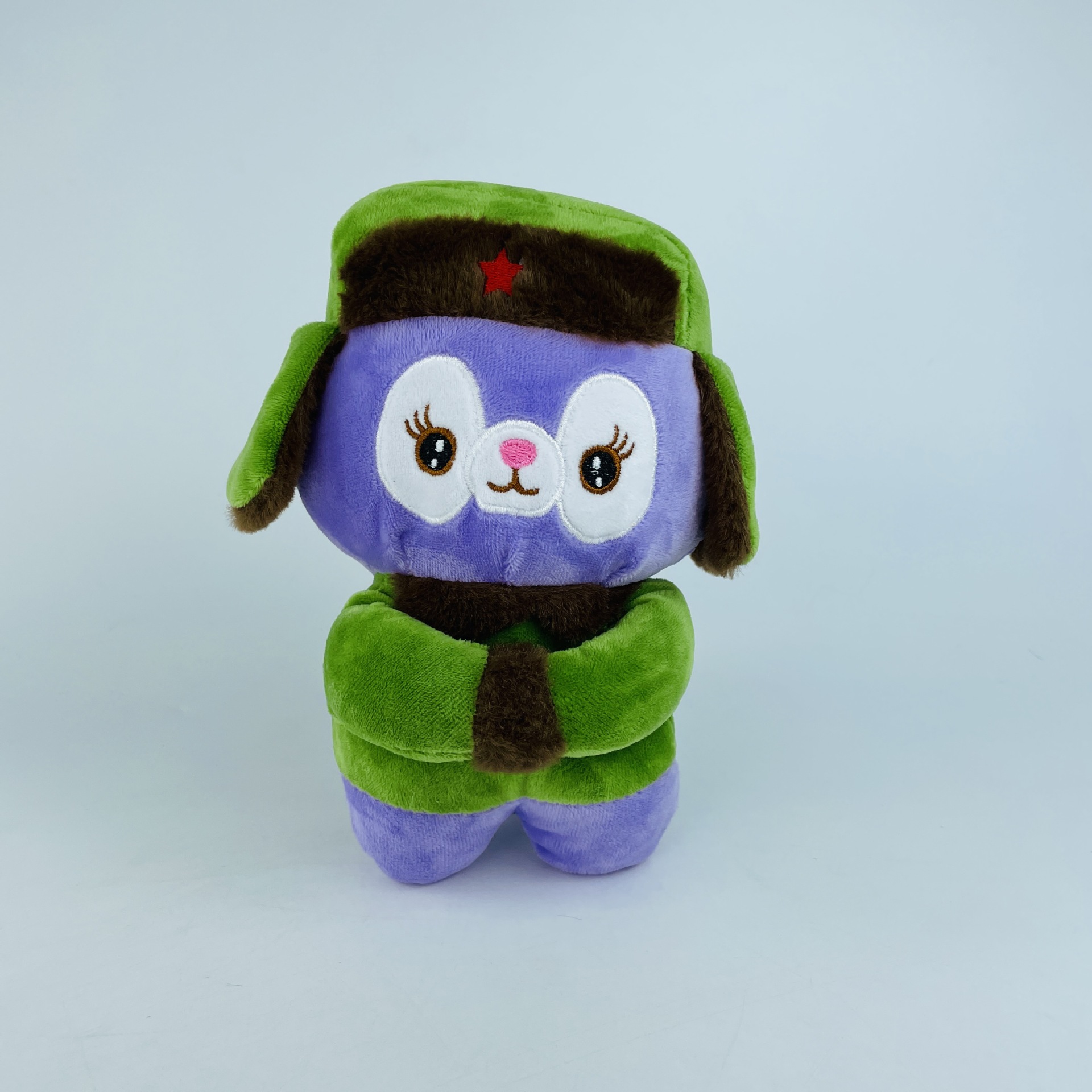 Lindo de ocho pulgadas de peluche de juguete muñeca boda lanzando muñeca regalo al por mayor logo