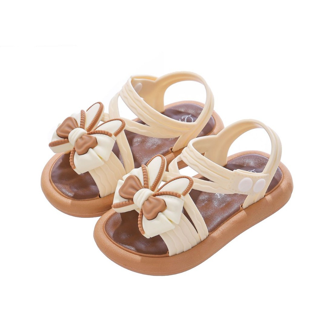 Sandalias para niñas de verano antideslizantes de fondo suave para niños pequeños y medianos exportaciones de comercio exterior comercio electrónico al por mayor de verano