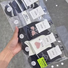 极鋕 女士中腰运动袜格雷灰色系中筒加厚25秋冬新款女运动棉袜