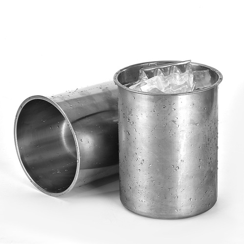 IYR7 Direct Sales: Stainless Steel Continuous Ice Cream Bucket, Continuous Ice Cream Brick Mold, Snowflake Ice Cream Mold Suitable for Various Continuous Ice Cream