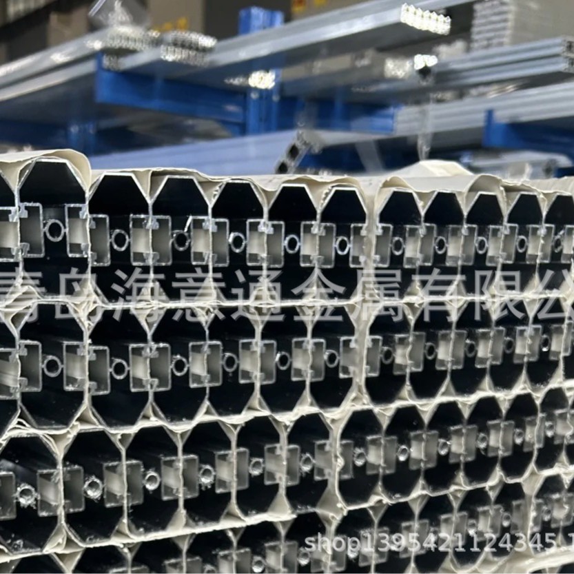 厂家直销国标6063铝合金型材 工业设备用铝管铝排及冷库专用铝材