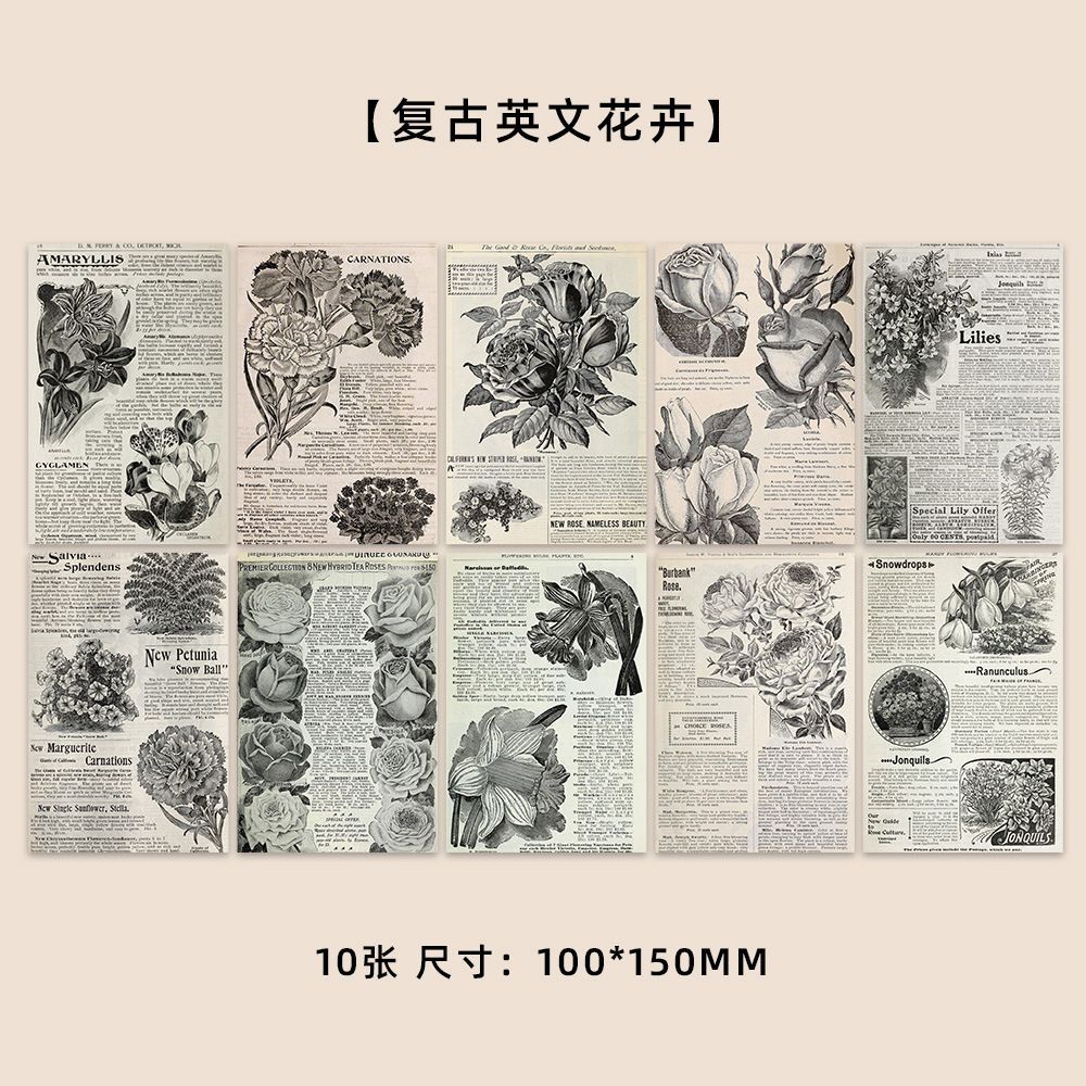 Colección de cientos de tarjetas de postal, estilo ins, estilo anime japonés, estilo retro, arte festivo, suministros culturales y creativos