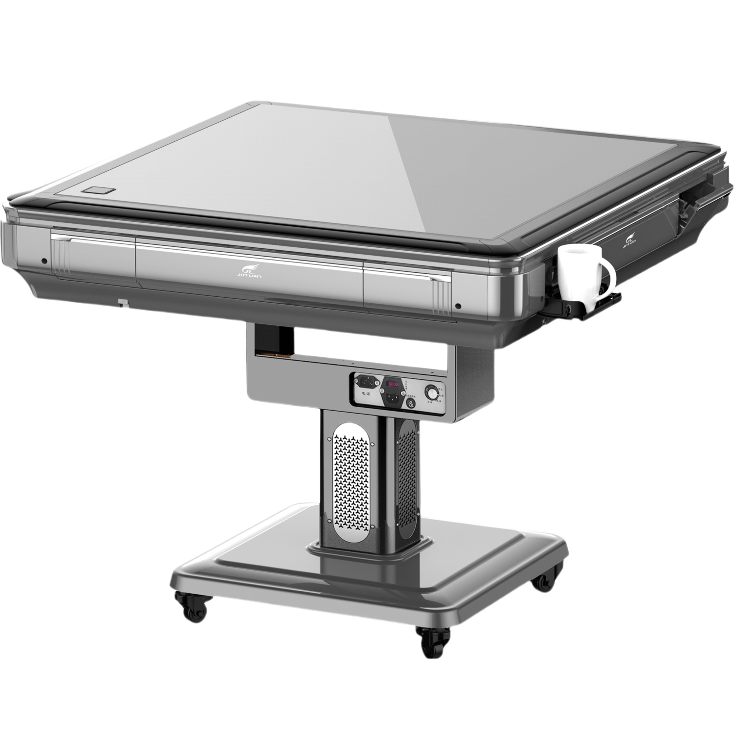 Máquina de mahjong eléctrica plegable doméstica máquina de mahjong automática tabla de mahjong automática especial para sala de ajedrez y tarjetas