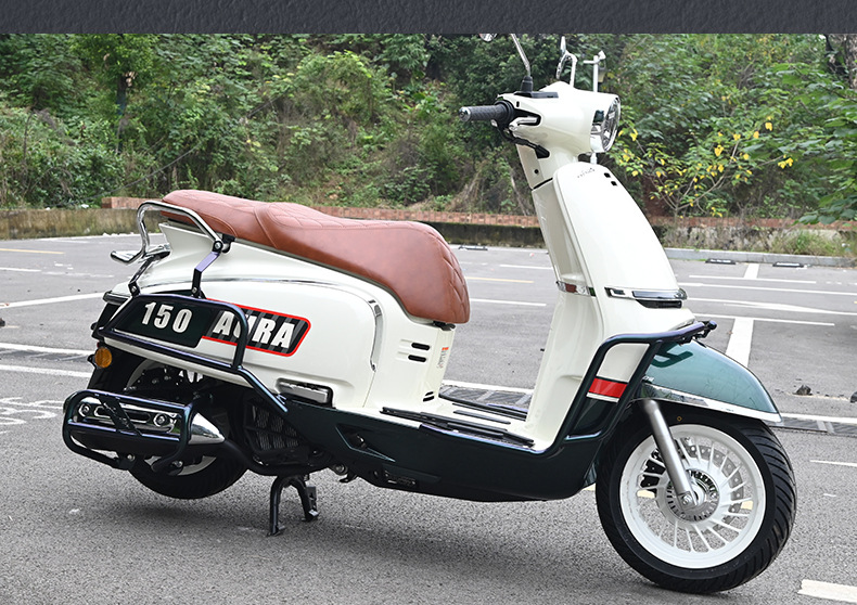 Suitable for Chunfeng Aura150 Front and Rear Exhaust Bumpers, Full Surround Guard Bars, Folding Backrest, Anti-Fall Modification