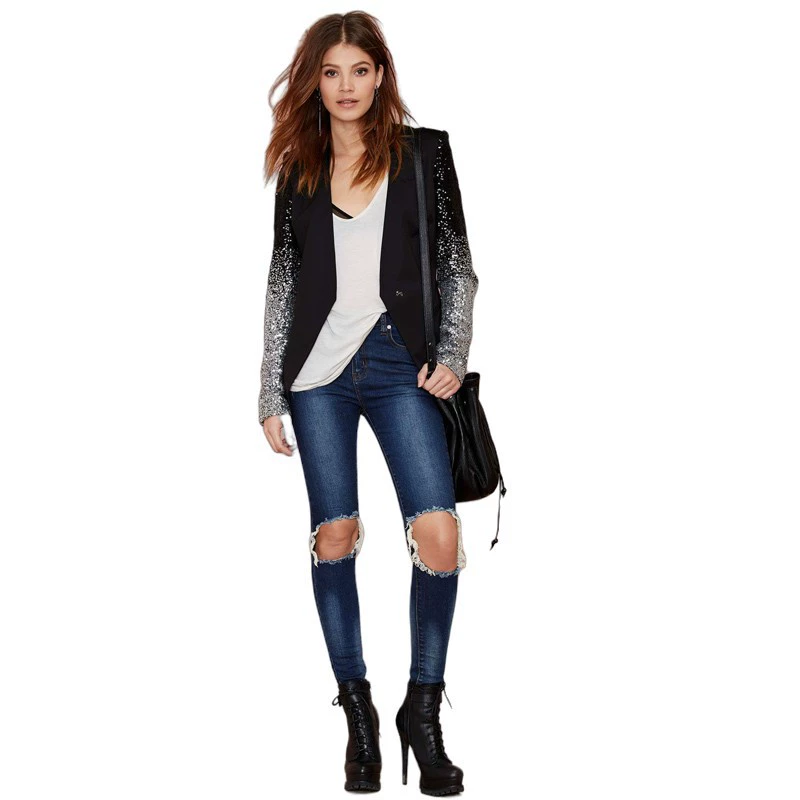 (Cross-border trading), autumn classic suit jacket, (Physicals), plus size, European style, slim fit