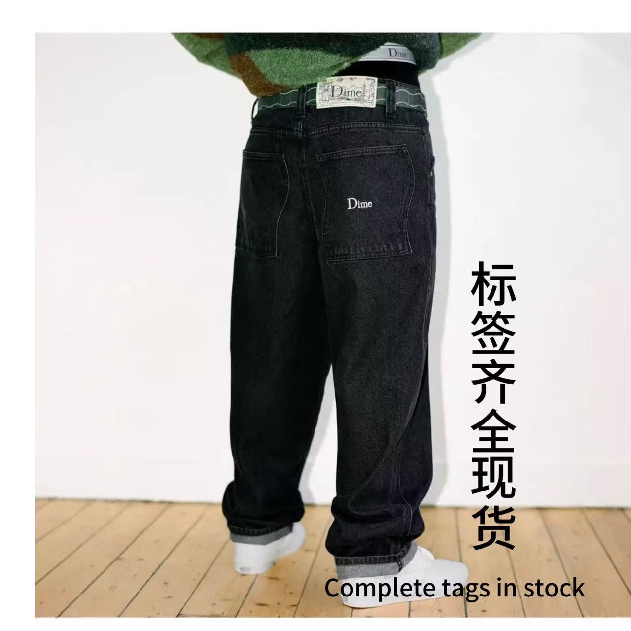 Dime 블랙 팬츠