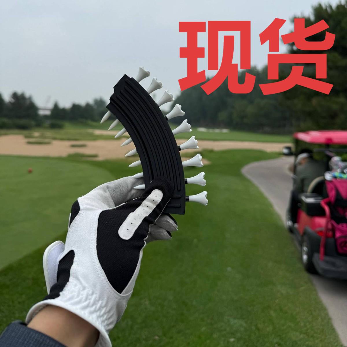 Nuevo producto transfronterizo golf spike storage box golf clavo caja de almacenamiento de herramientas fábrica al por mayor