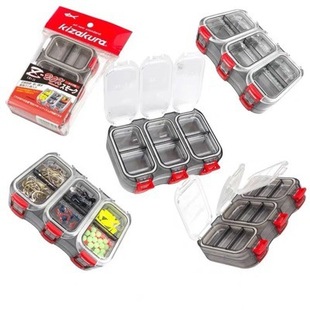 Wholesale Kizakura Z-Box Fishing Accessories Box Waterproof Double-Layer Double-Sided Storage Box Parts Box
