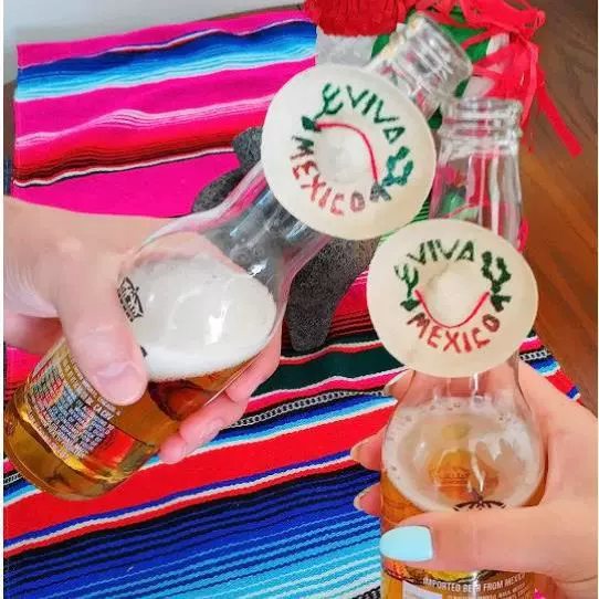 亚马逊酒瓶帽子嘉年华派对摆拍瓶口装饰墨西哥风格小宠物宠物狗