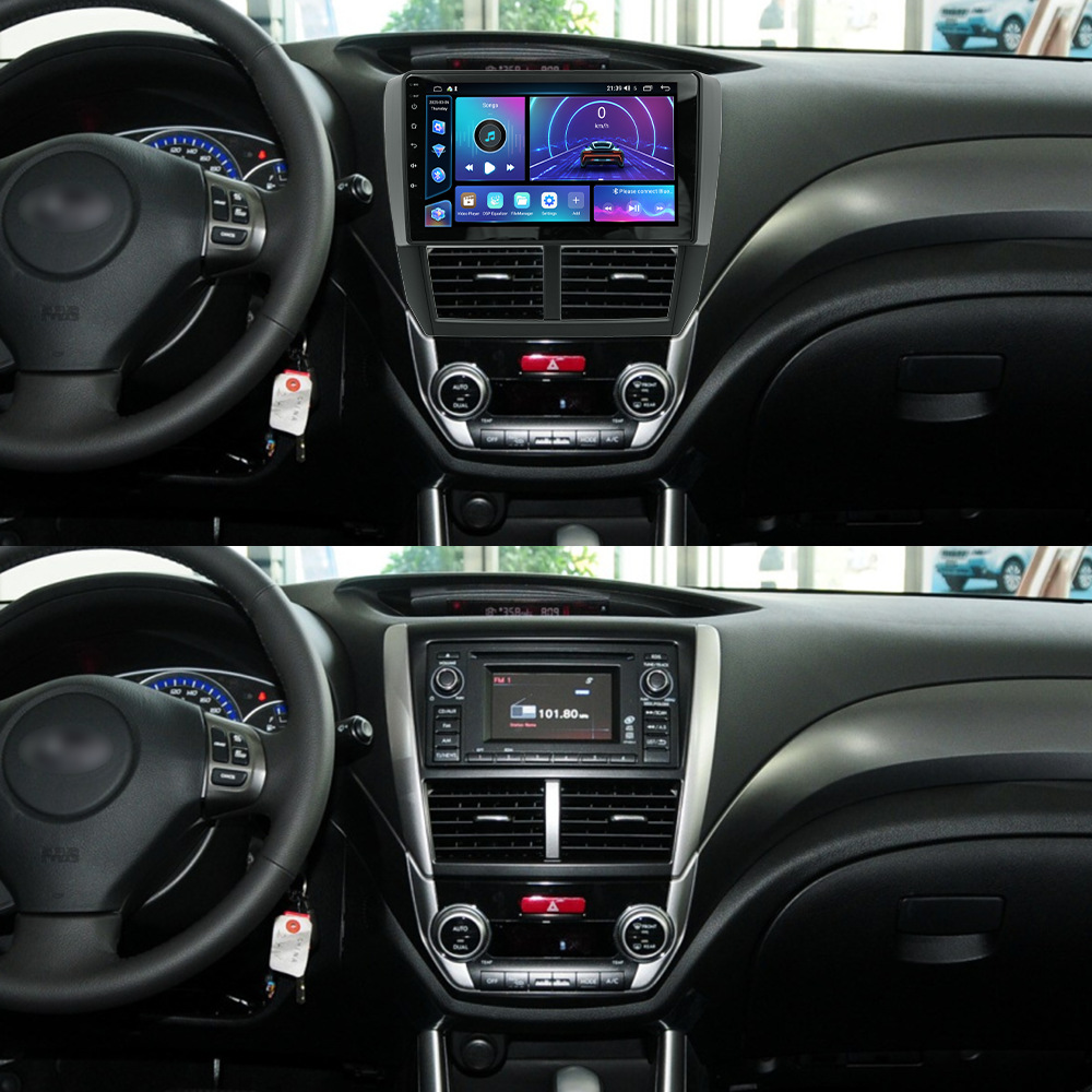 Aplicable a 09 - 12 Forestman Foresters Android navegación de automóviles Fang Yitong cuatro núcleos / ocho núcleos motor de automóvil