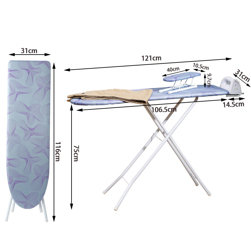 Ou runzhe tabla de planchar del hogar paño a prueba de calor de alta pierna plegable tabla de planchar portátil aislamiento térmico plancha eléctrica ropa tabla de planchar