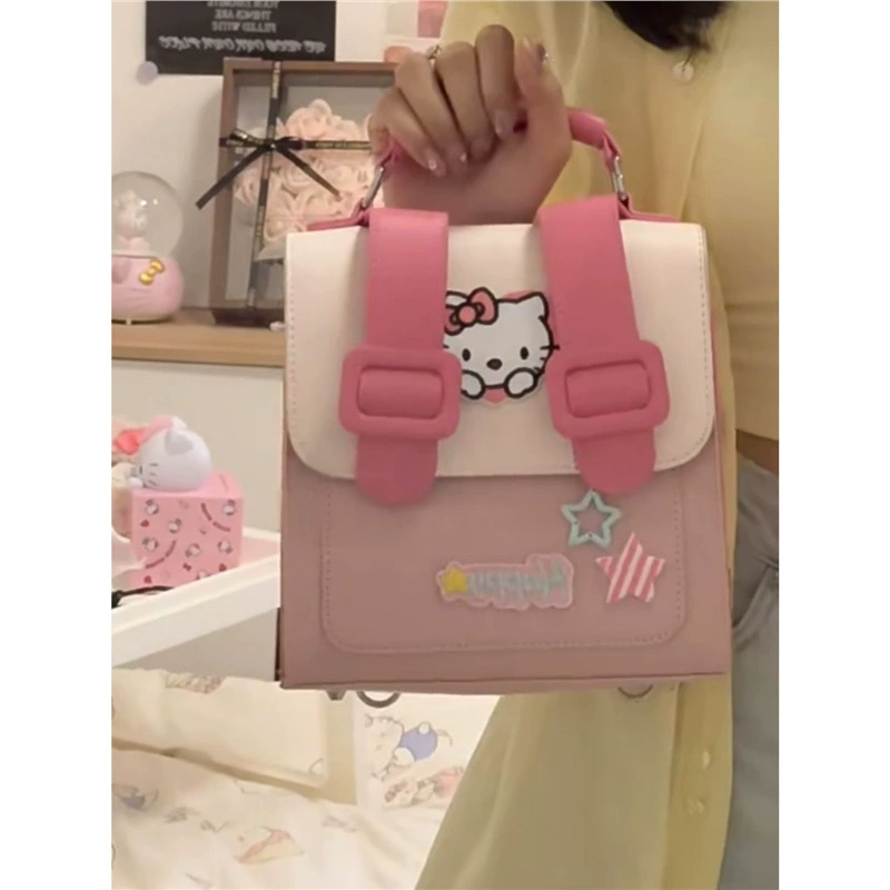 Hello Kitty, hello kitty, cute grammar book, backpack, shoulder bag, universal one-shoulder bag