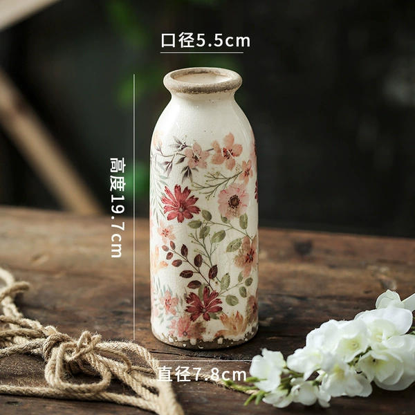Flower-shaped, big, small vase