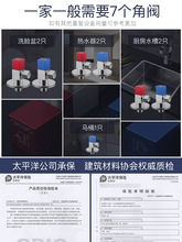 防回水角阀三角阀门全铜马桶止水阀热水器开关冷热水家用