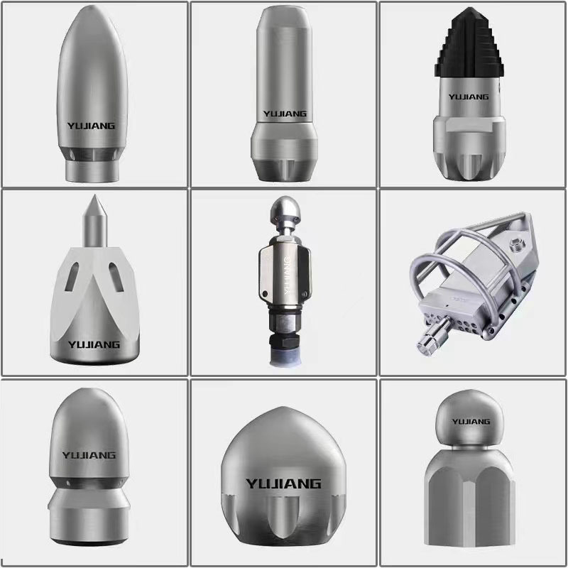 管道疏通清洗喷头宝塔水雷下水道老鼠头旋转清理泥垢高压喷嘴喷头