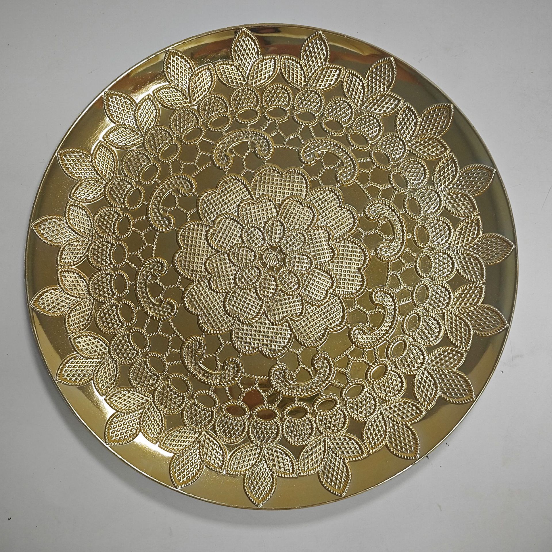 Nuevo hotel de bodas fiesta desechable pintura técnica placa de plástico decoración placa de carga