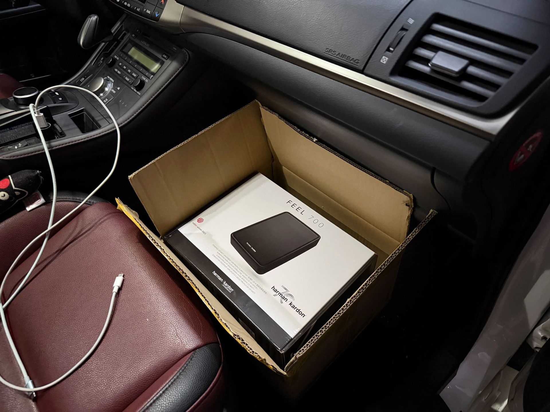 Harman Kardon Feel 700 Ultra-Thin Active Seat Subwoofer Original and Genuine