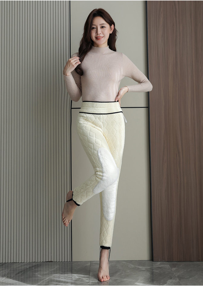 Quần legging nữ siêu dày lông cừu giữ ấm, quần bó mặc ngoài có đệm gối và đệm eo — Quần lụa lót bên trong màu tím siêu dày [không có miếng đệm eo và đầu gối], Quần lụa lông cừu siêu dày bên trong [không miếng đệm eo và miếng đệm đầu gối], Quần lụa lót cừu Kung Fu siêu dày [tích hợp đệm eo và đệm đầu gối], Quần lụa lông cừu siêu dày bên trong [tích hợp đệm eo và đệm đầu gối] chi tiết 30