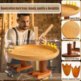 木制玄关钥匙收纳盘客厅书桌装饰盘卫浴洗漱用品收纳架蛋糕零食盘