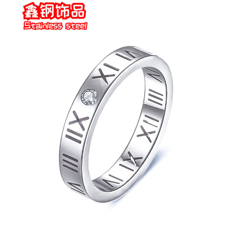 Fashionable and Trendy Single Male Titanium Steel Ring, Non-Fading Craftsmanship Polished Finger Ring Accessory