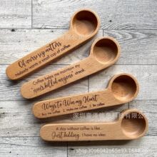 ����վ��ƷEngraved Coffee Scoop and Bag Clip2��1ľ�ƿ����׼�