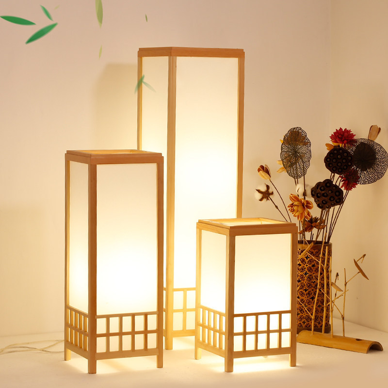 Clearance Sale Japanese-Style Floor Lamp for Living Room, Tea Room, Hotel, Clubhouse, Creative Tatami Bedroom Bedside Lamp Clearance Sale Japanese-Style Floor Lamp for Living Room, Tea Room, Hotel, Clubhouse, Creative Tatami Bedroom Bedside Lamp