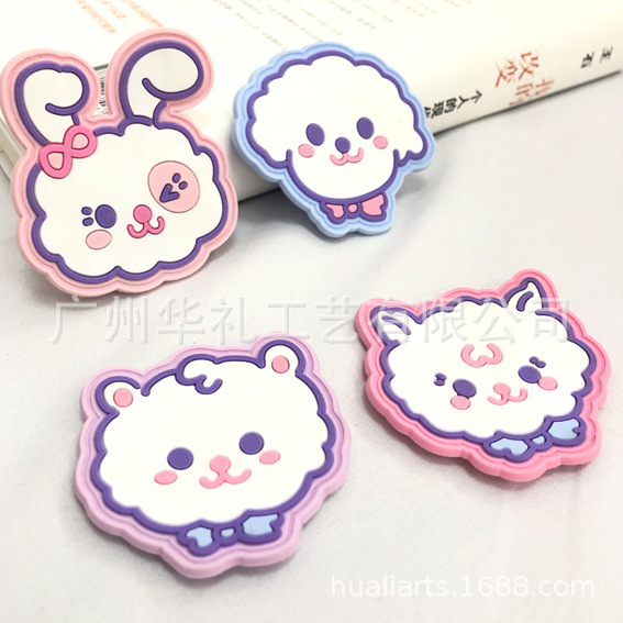 厂家直销卡通pvc胶章 箱包服饰LOGO吊牌定 滴塑皮标橡胶商标