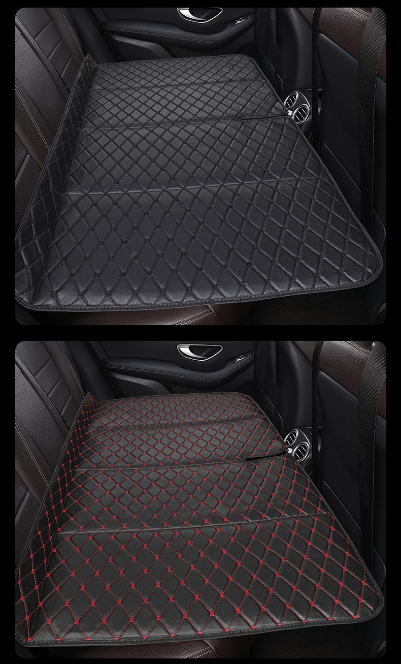 Car Folding Mattress for Sleeping in the Car, Non-Inflatable Travel Bed for the Back Seat, Universal Sleeping Pad for Adults
