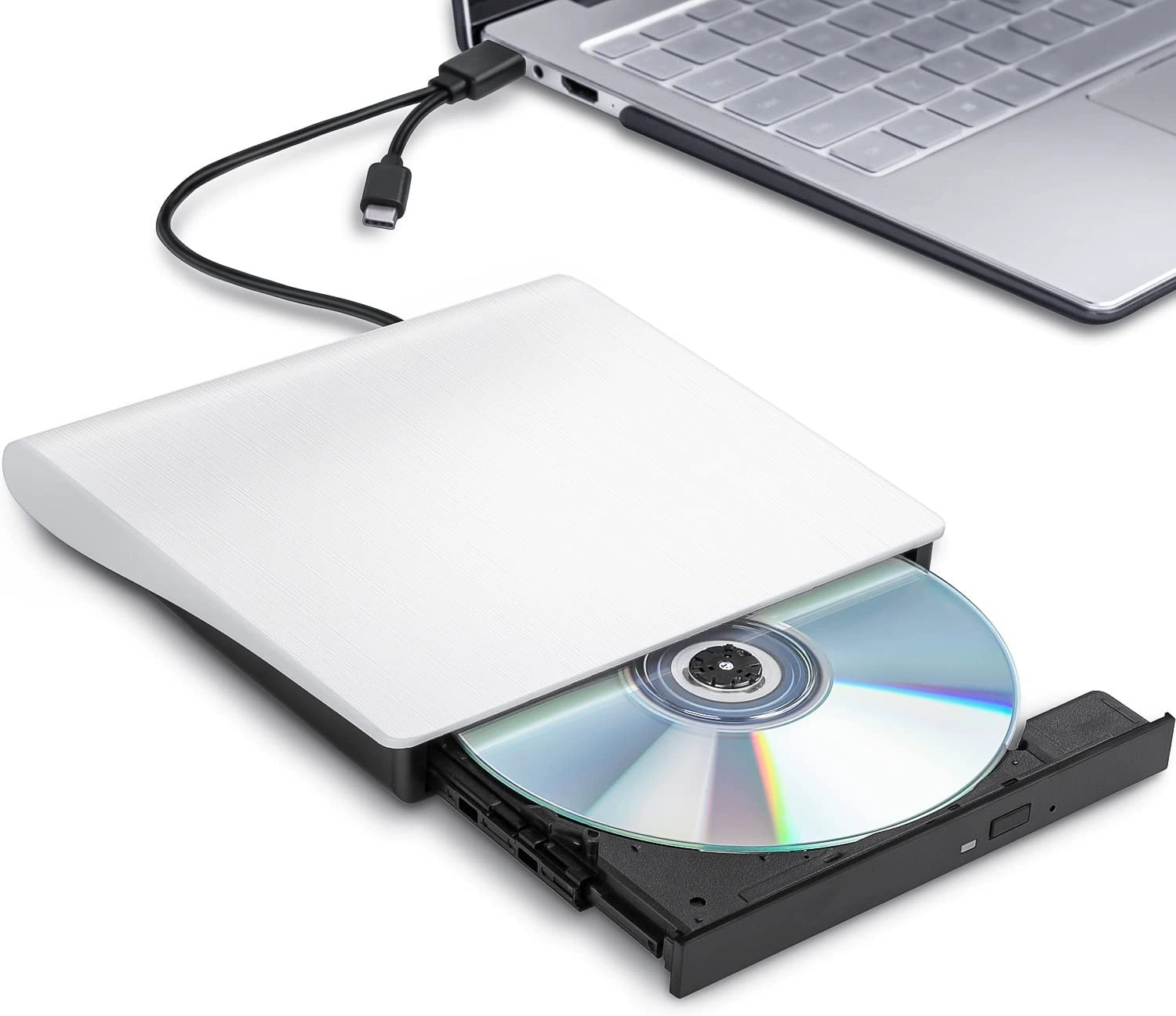 Dual interface CD-ROM drive laptop Burner computer universal DVD rom box external burning optical drive