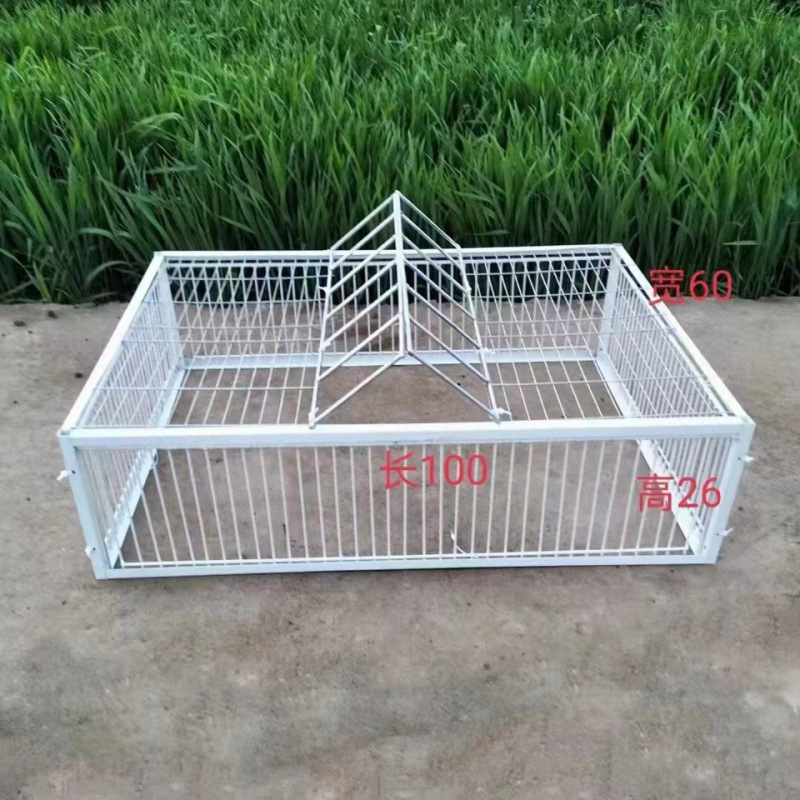 逋鸽神器鸽子天落笼只进不出鸽子笼活络门撞门笼鸟笼跳笼养殖笼|undefined