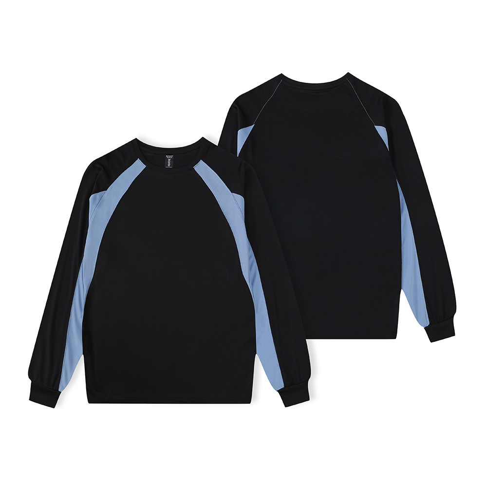 American Long Manges Shooter Boys Quick Seak Sports Calent Up Running Shirt Transpirable A Lot of Basketball Training