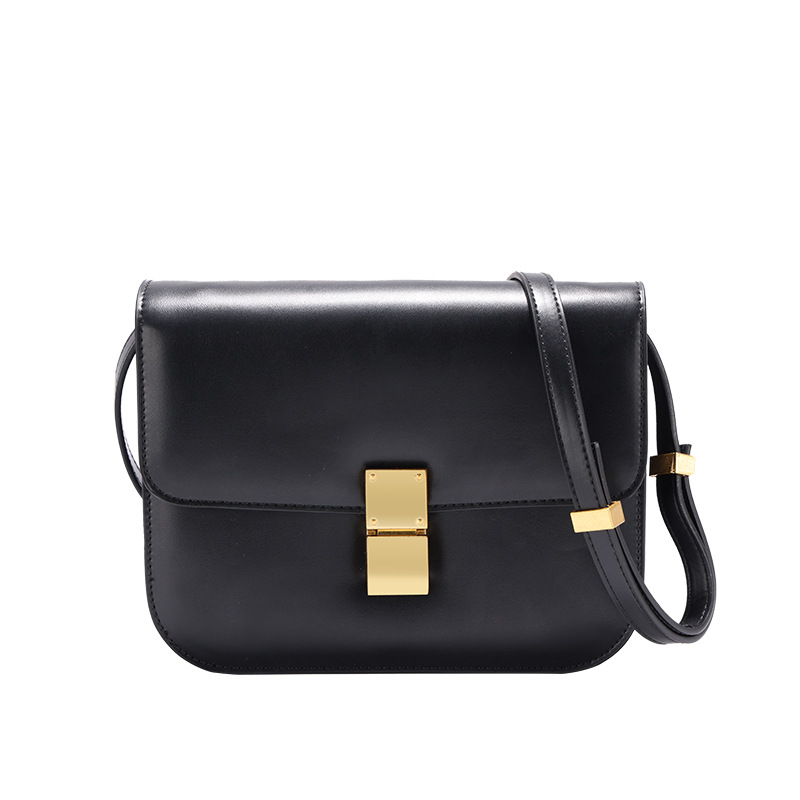 Bandolera de un solo hombro para mujer, Tofu, bolso cuadrado pequeño Simple y a la moda con gran capacidad, nueva moda 2024_voghion.com