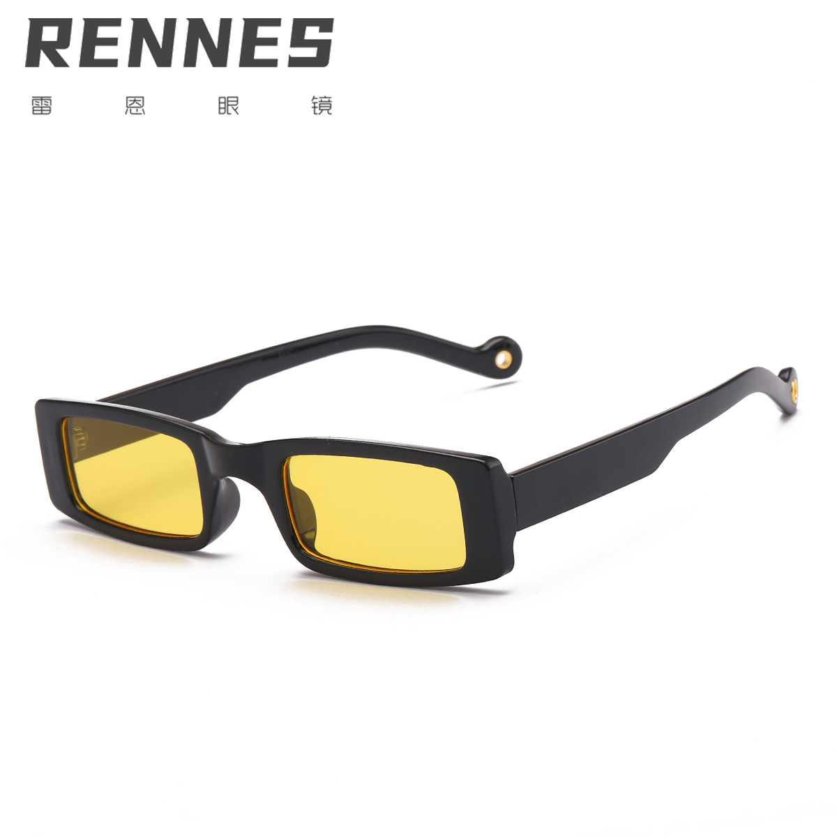 2021 nuevo marco pequeño retro personalizado gafas de sol hombres y mujeres gafas de sol de moda europea y americana gafas de sol de moda 98048