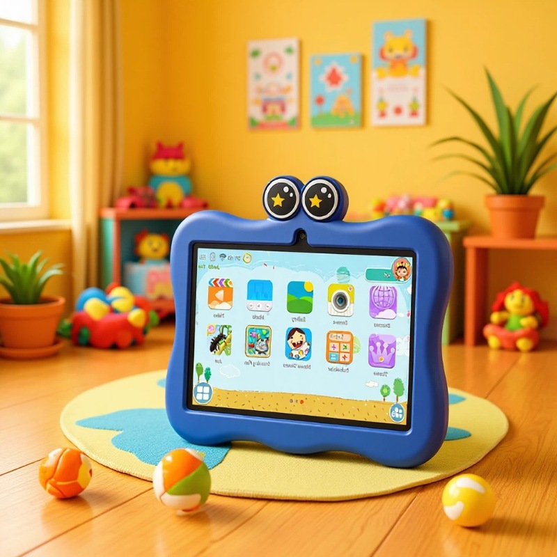 Factory wholesale supply of stable 7-inch children's tablet smart learning machine/tutoring machine made of environmentally friendly materials