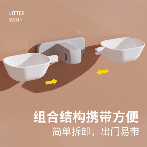 New pet cat double bowl automatic pet feeder water fountain cat food bowl dog bowl cat bowl cat supplies