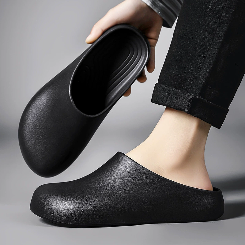 Баотоу водонепроницаемый домашний легкое чувство фекалий повседневное повседневное ношение мужской летней пляжной рабочей обуви вне работы 160